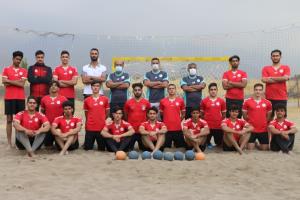 گزارش تصویری تمرینات تیم ملی  هندبال  ساحلی نوجوانان (گروه  دوم)